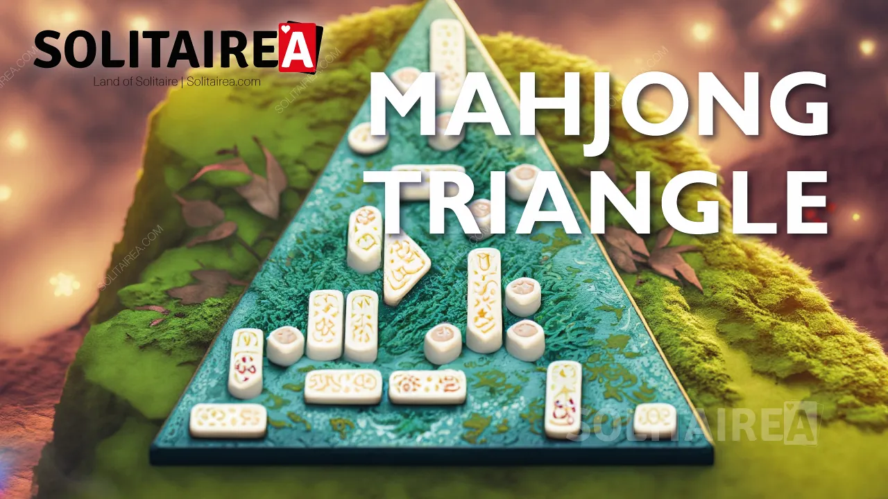 Kolmnurk Mahjong: Mahjong Solitaire'i unikaalne kolmnurkne twist: Unikaalne kolmnurkne twist Mahjong Solitaire'ile