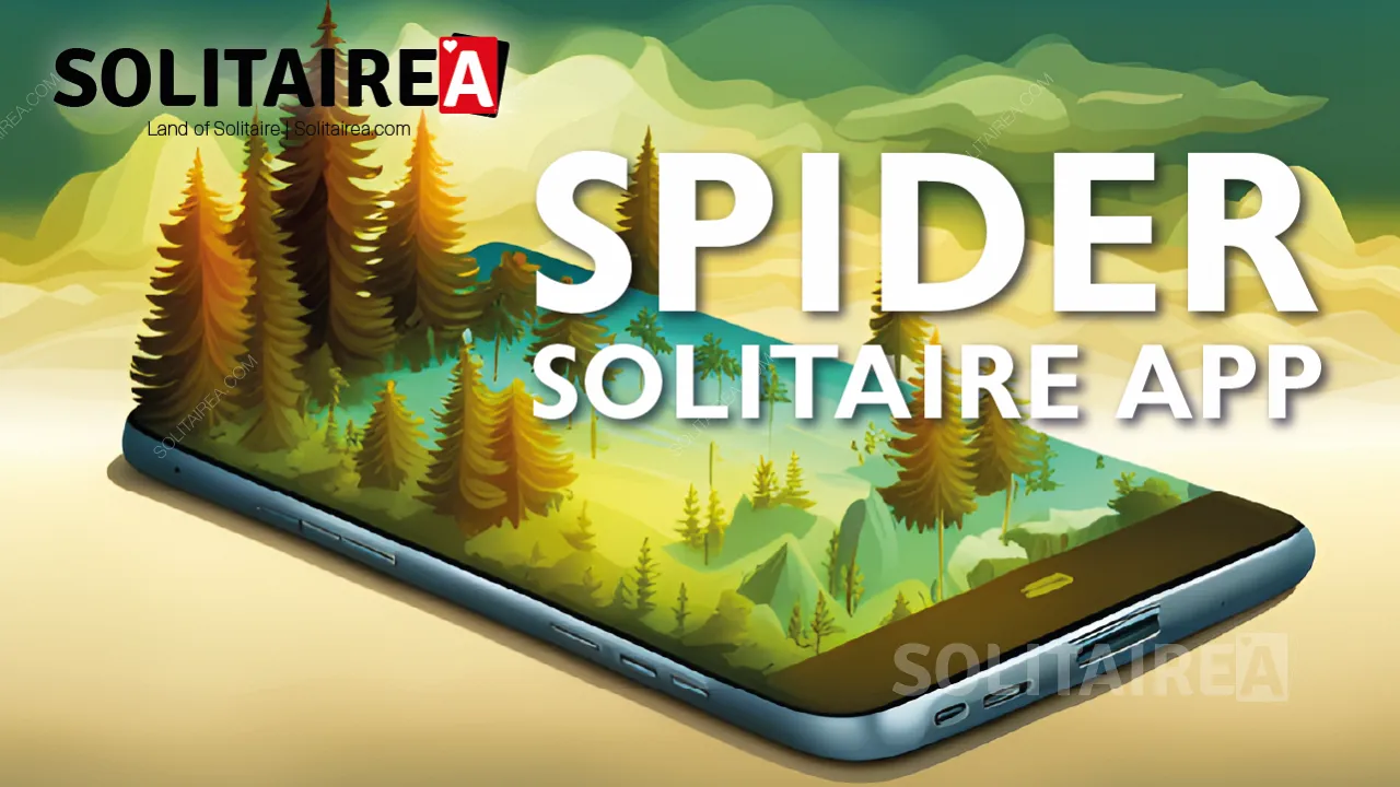 Mängi ja võida Spider Solitaire'i rakendusega Spider Solitaire